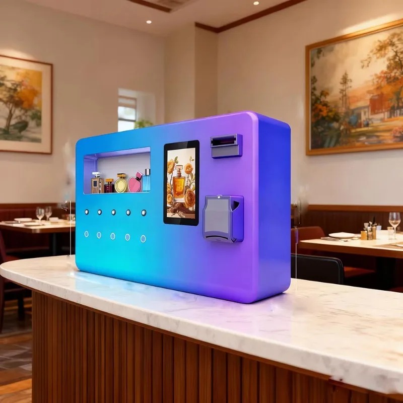 Vending Machine Qr Code - Plajda Kullanımlı, Ekranlı, Özel Tasarım Mini