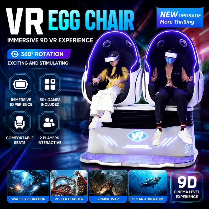 9D Vr Simulator - FL Toptan Heyecan Verici Lunapark Oyuncakları