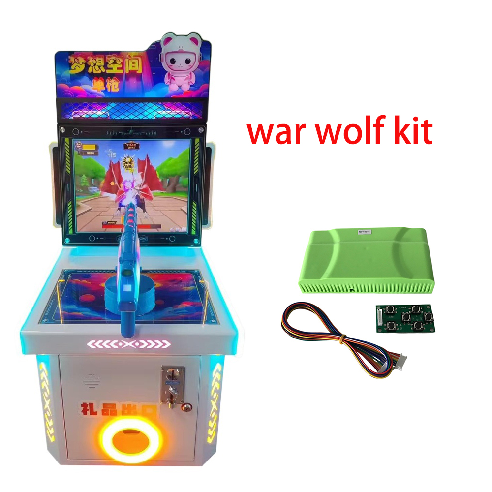 Gun Shooting Arcade - War Wolf/Warrior 10'u 1 Arada Atış
