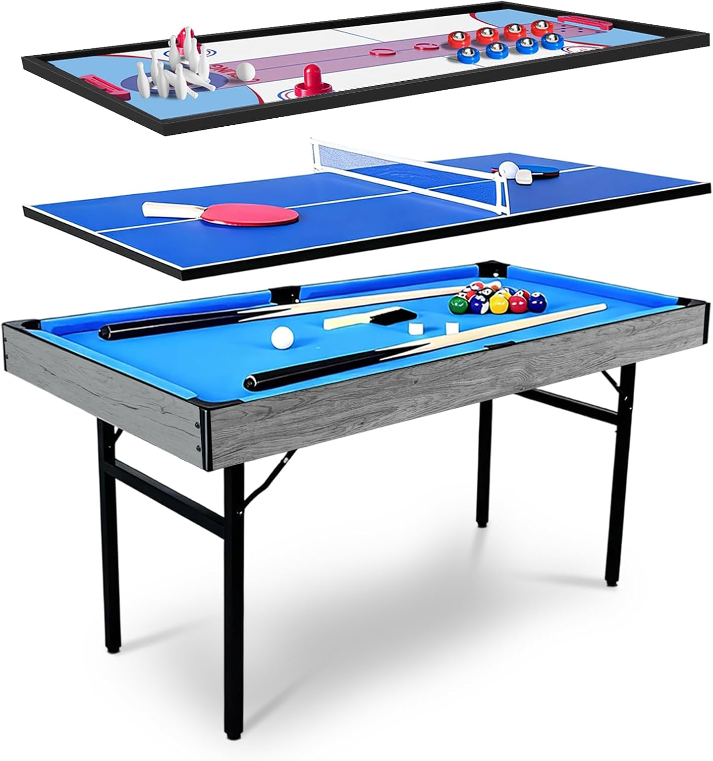 5'i 1 Arada Çok Fonksiyonlu Oy - Air Hockey Table incelemesi ve fiyatı