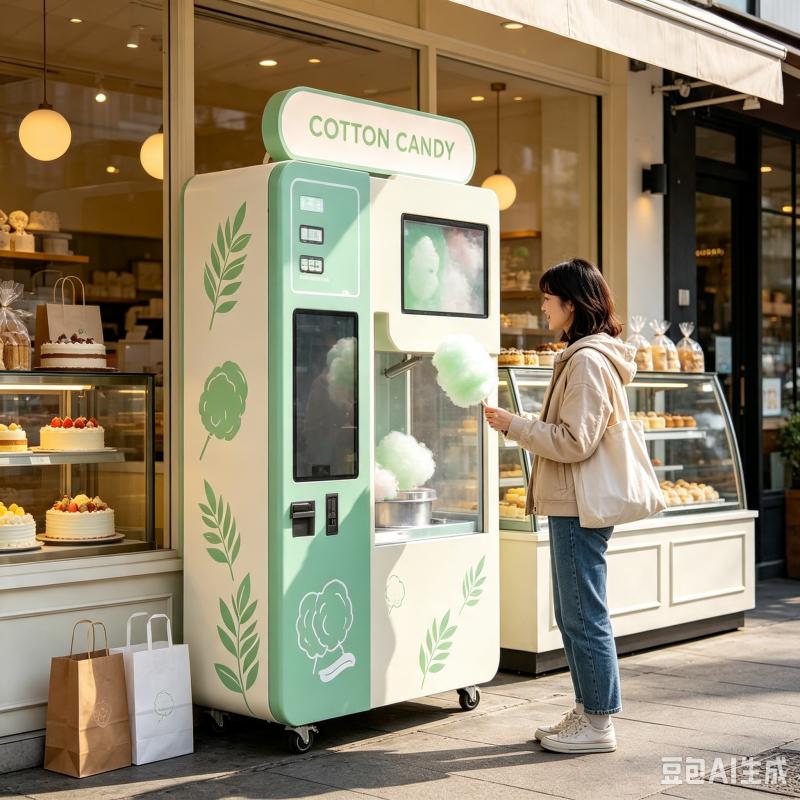 Özelleştirilmiş Otomatik Pamuk - Candy Floss Machine incelemesi ve fiyatı